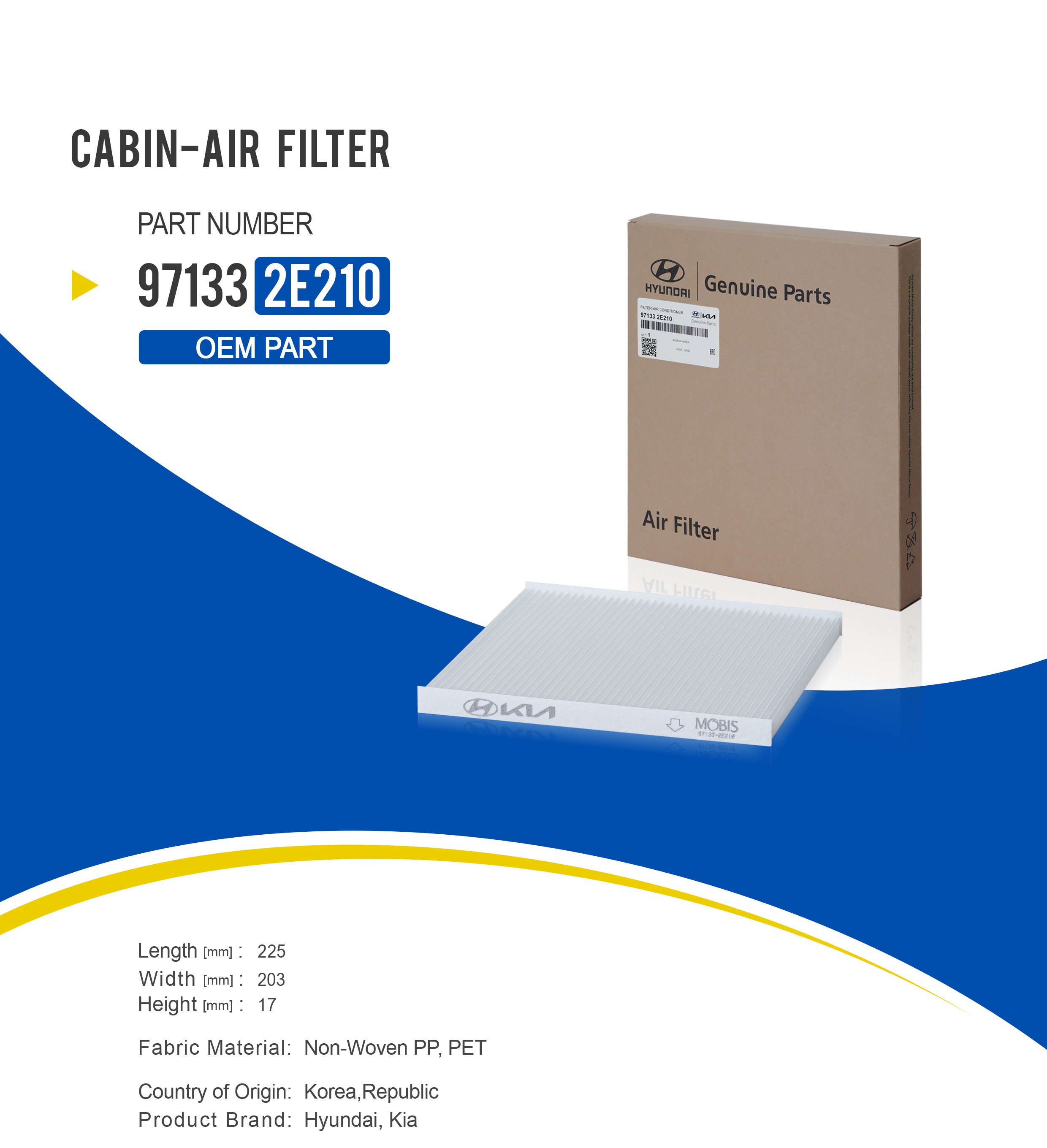 فیلتر کابین 97133-2E210 — تصویر 4